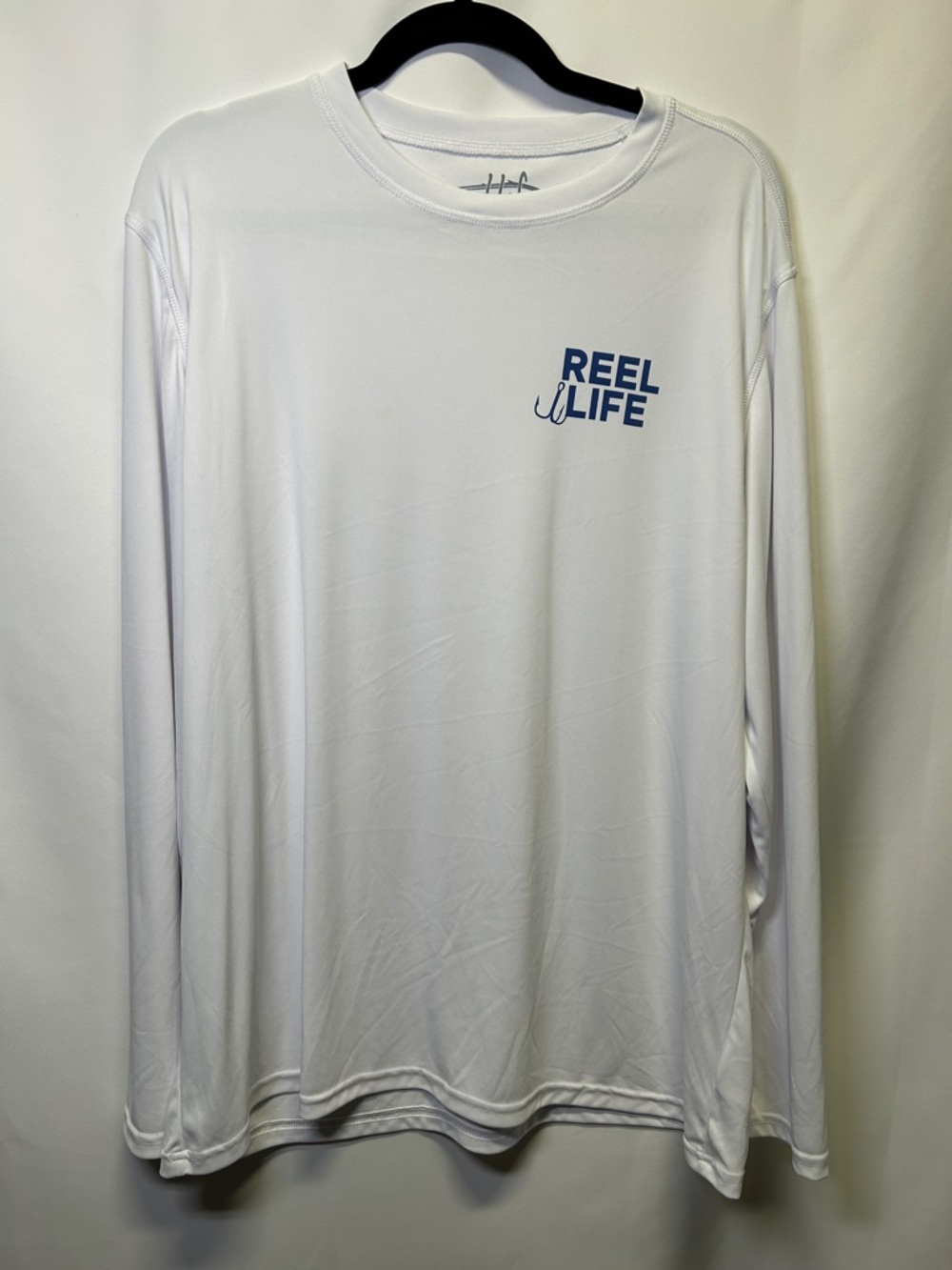 Reel Life Men's Long-Sleeve Sun Shirt - White